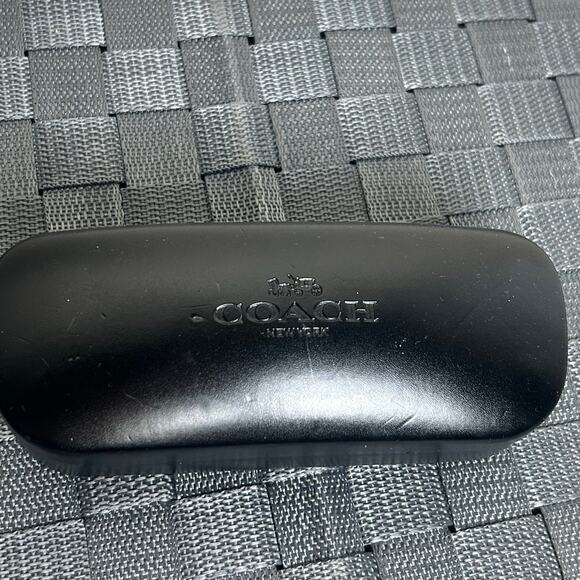 Coach Black Glasses Case Designer Sunglasses Eyewear Protective Case - Picture 2 of 10